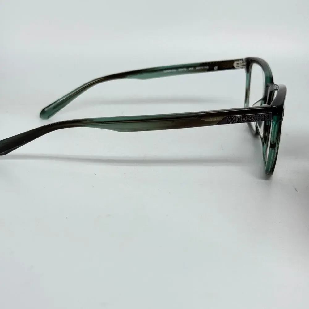 Dragon Manders DR178 419 Green Full Rim Eyeglasses‎ Frames 56-17-145mm H18034